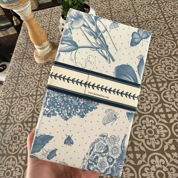 Portmeirion Botanic Blue Floral Coffee Mug and Coaster Set NEW Rare Spring Theme - Picture 7 of 8